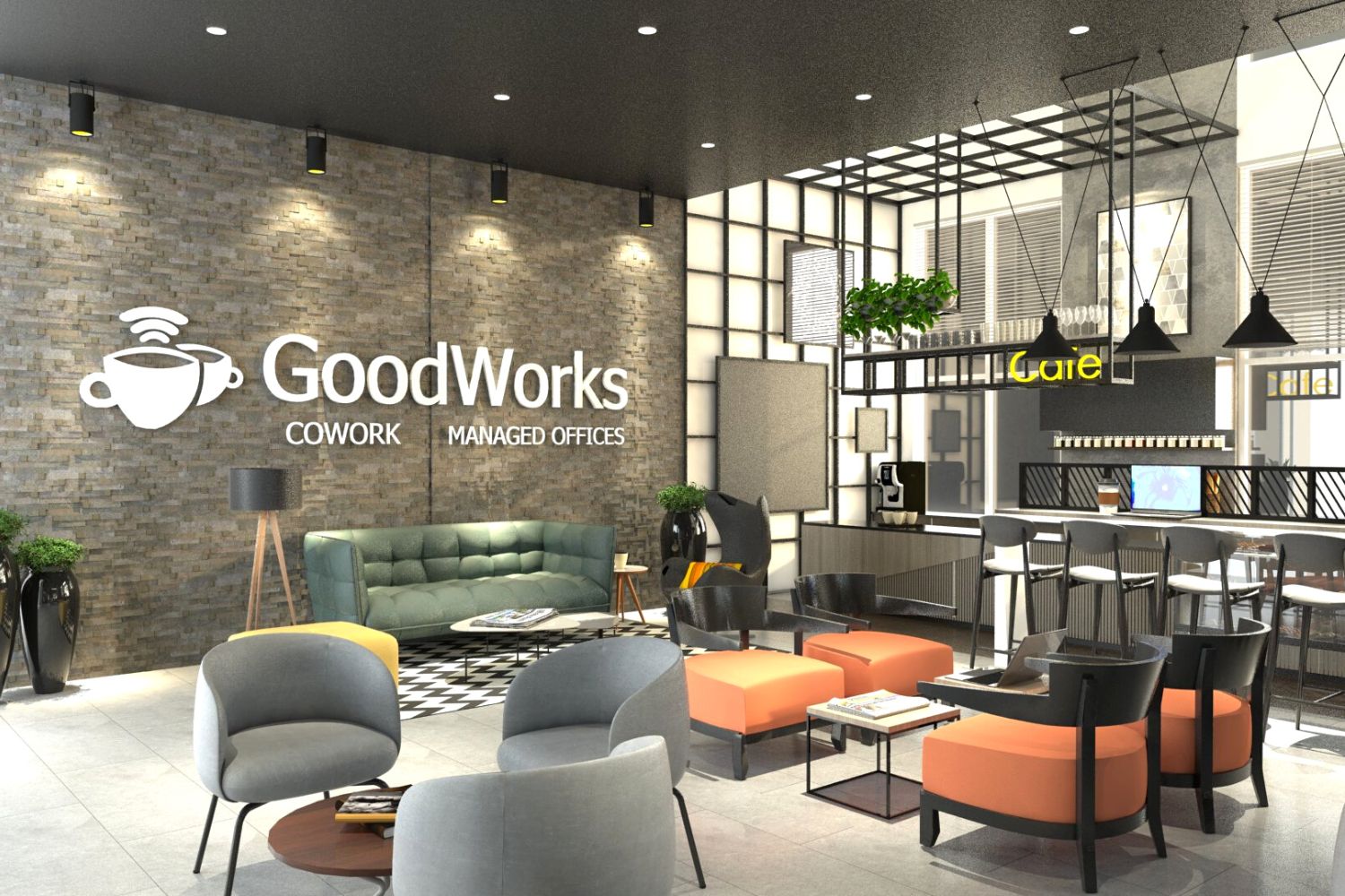GoodWorks Café Interior Designer in Bangalore