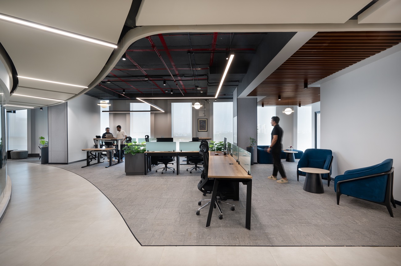 Elevating Commercial Office Interiors with the Elegance of Textured Ceilings